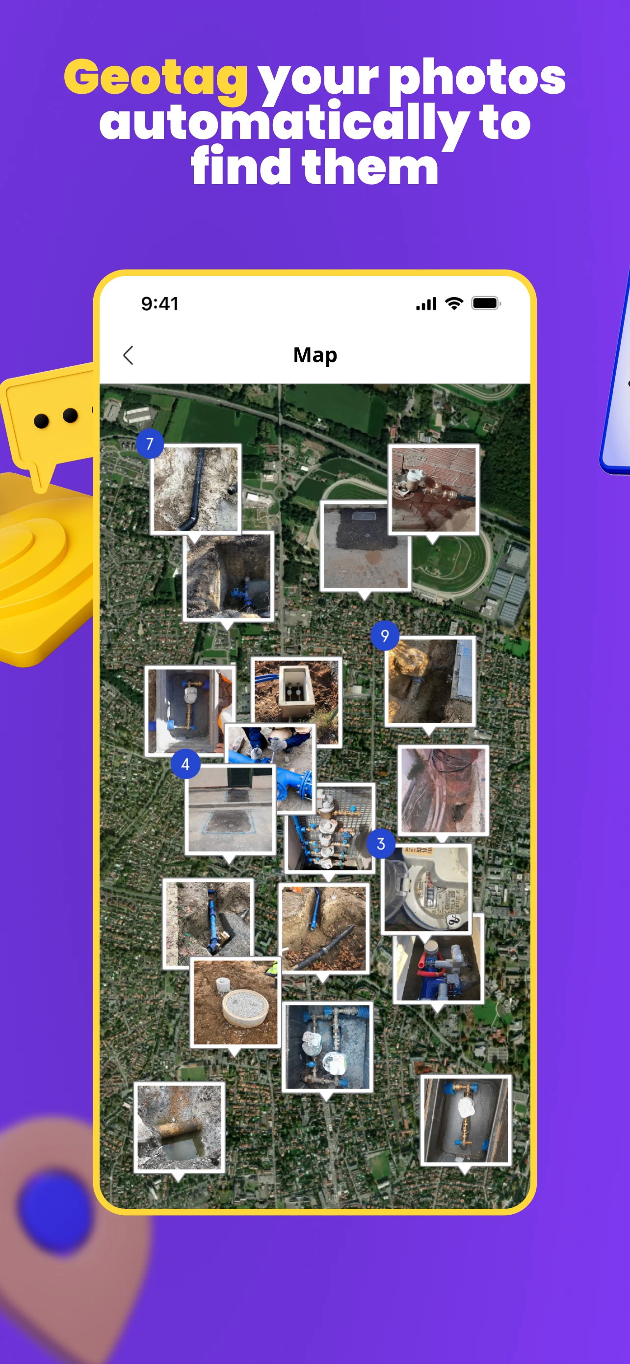 Kraaft - Construction site app screenshot